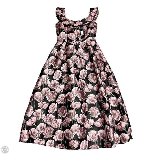 Dress Party Midi By Fashion Nova In Black & Pink, Size: Xs