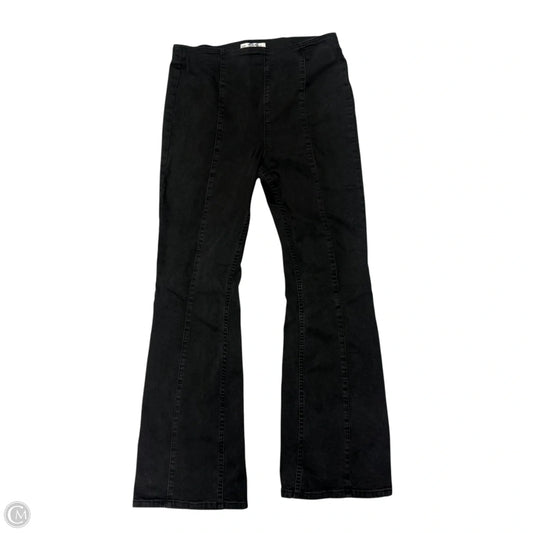 Jeans Flared By We The Free In Black Denim, Size: 12