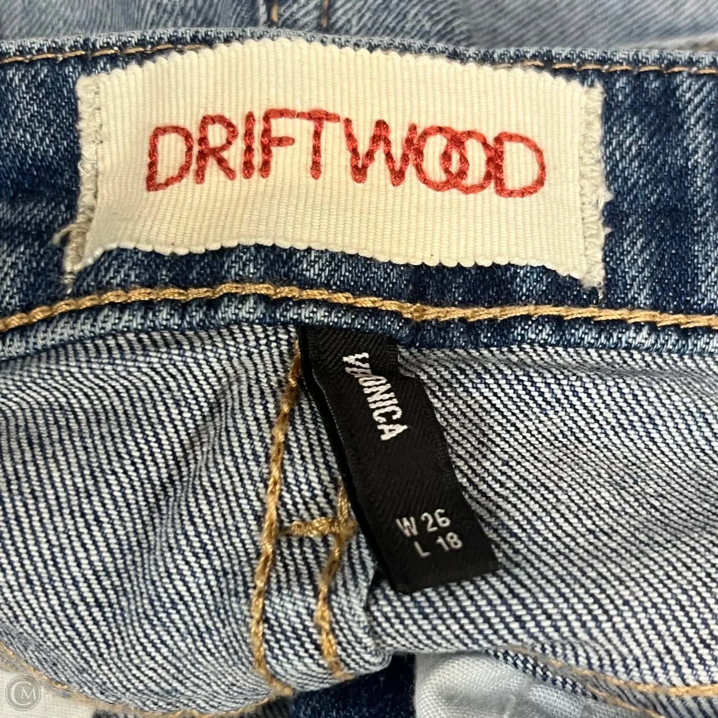 Skirt Mini & Short By Driftwood In Blue Denim, Size: 2