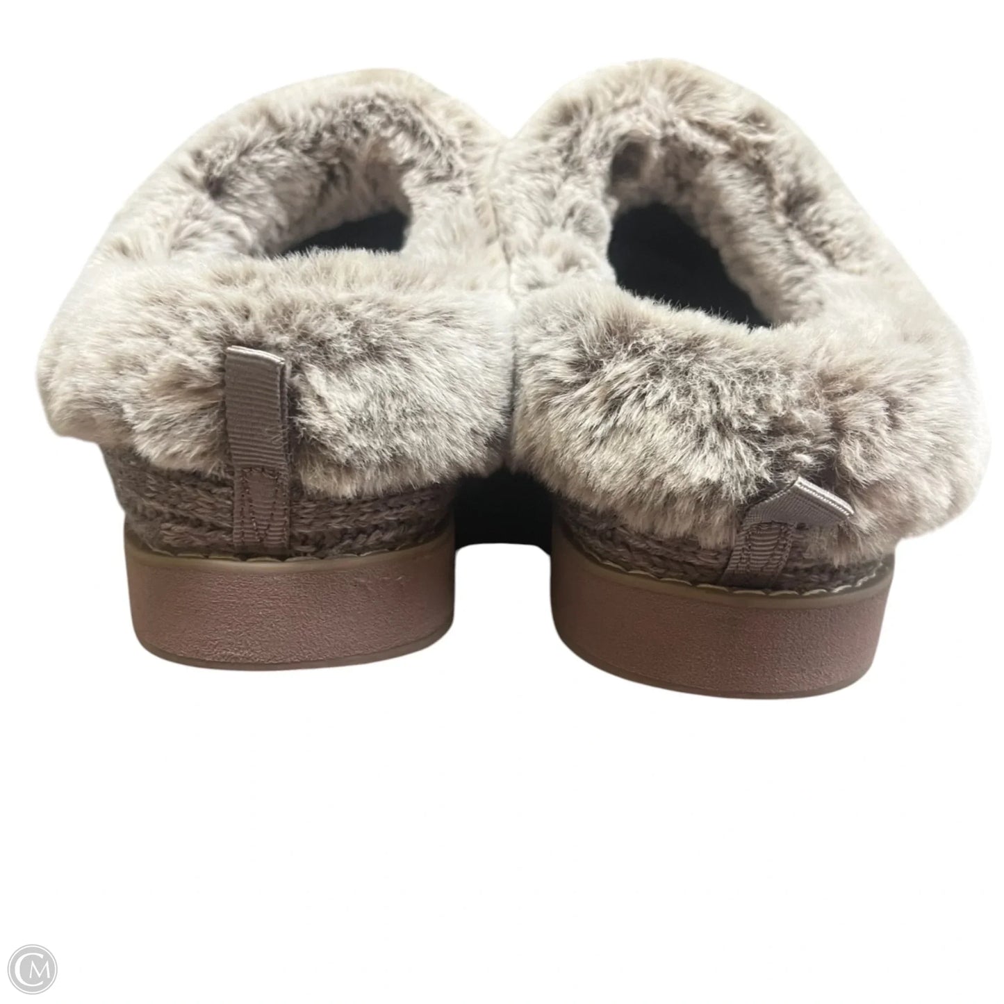Slippers By Bobs In Grey, Size: 7.5