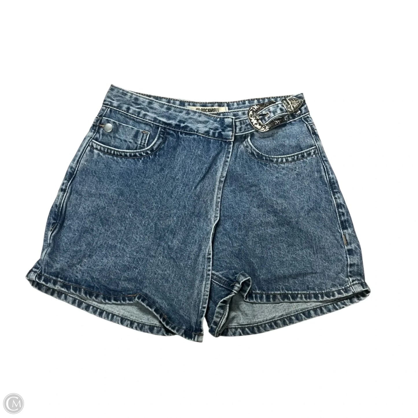 Shorts By Rock & Roll In Blue Denim, Size: 2