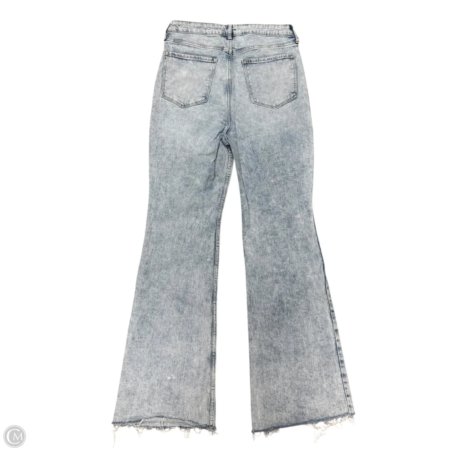 Jeans Flared By Old Navy In Blue Denim, Size: 12