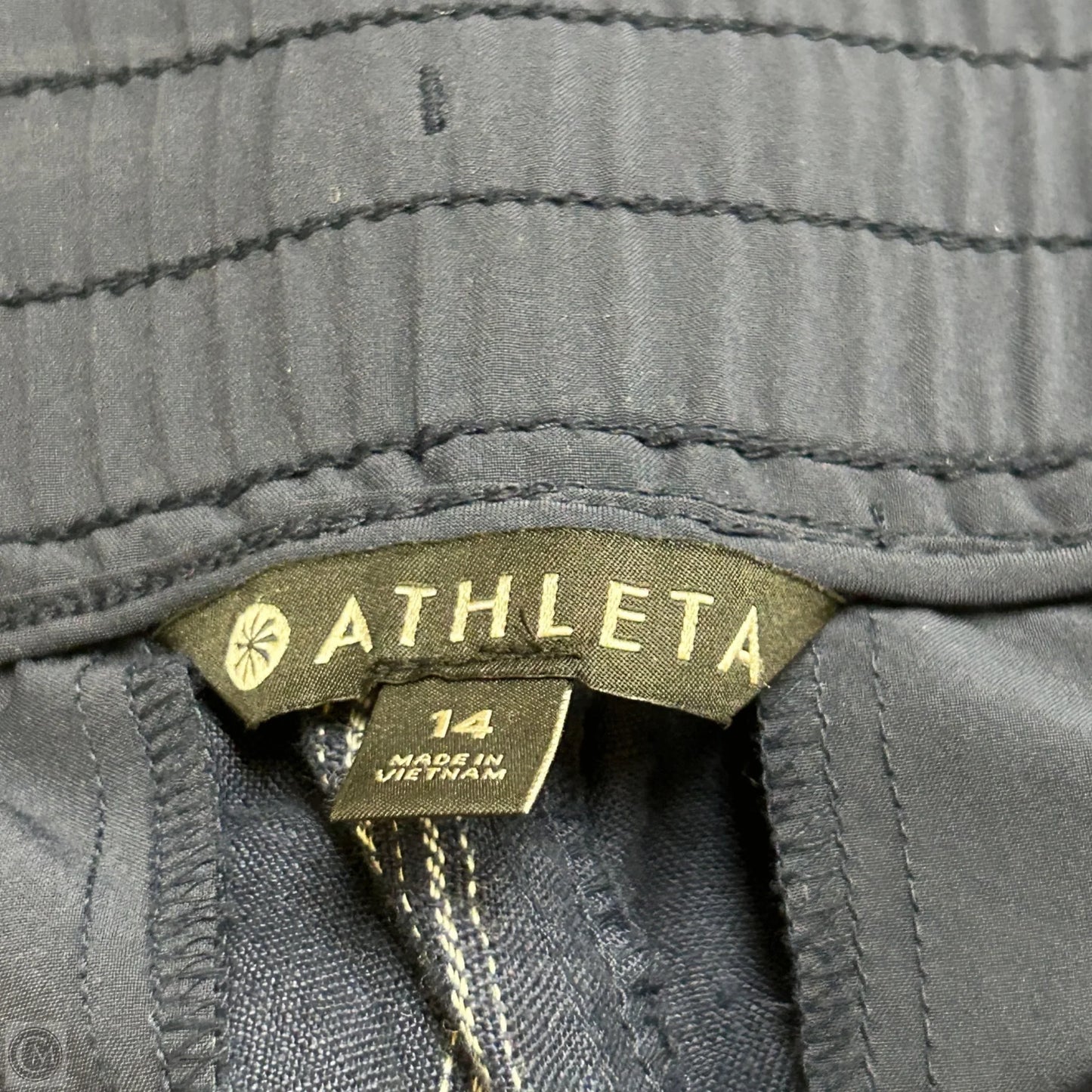 Pants Linen By Athleta In Navy, Size: 14