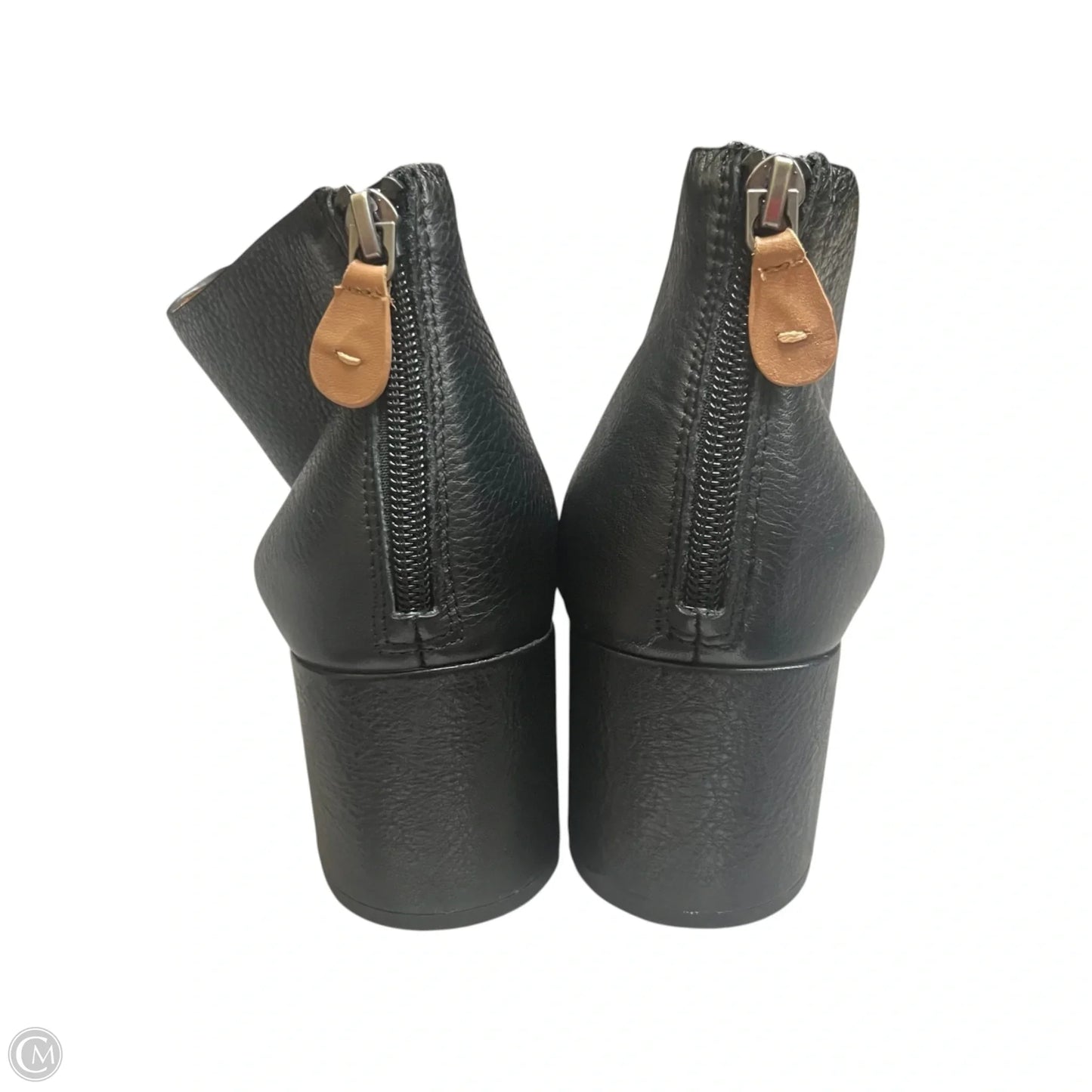 Sandals Heels Block By Gentle Souls In Black, Size: 9.5