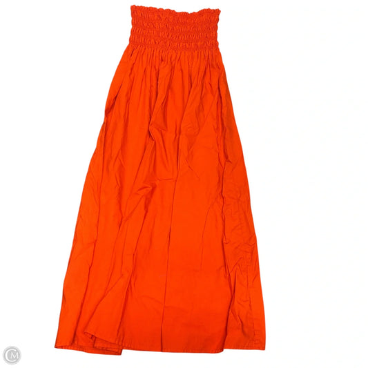 Skirt Maxi By Loft In Orange, Size: 0