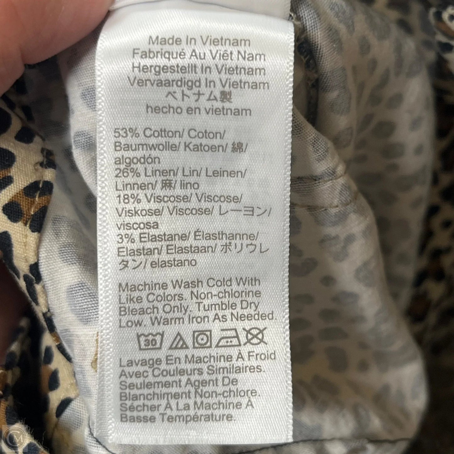 Pants Wide Leg By J. Crew In Leopard Print, Size: 4