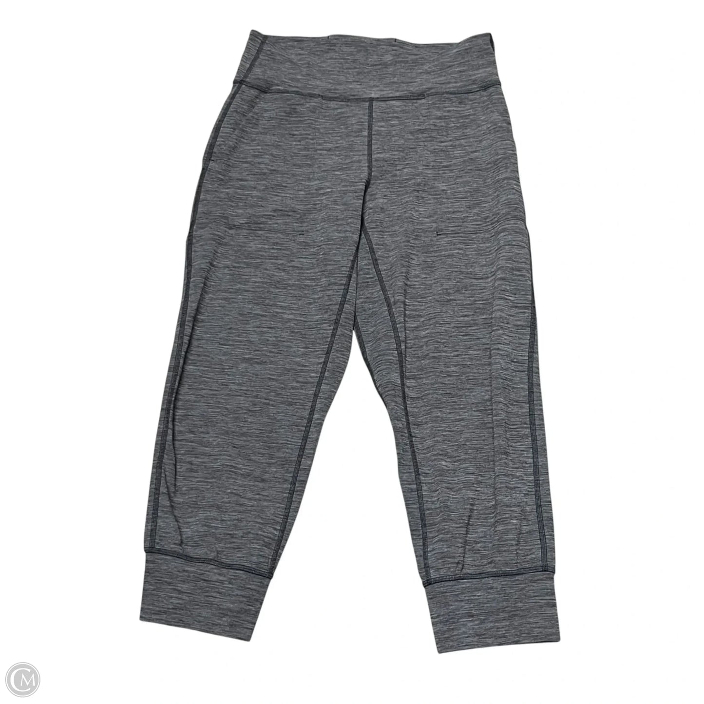 Athletic Pants By Lululemon In Grey, Size: 8