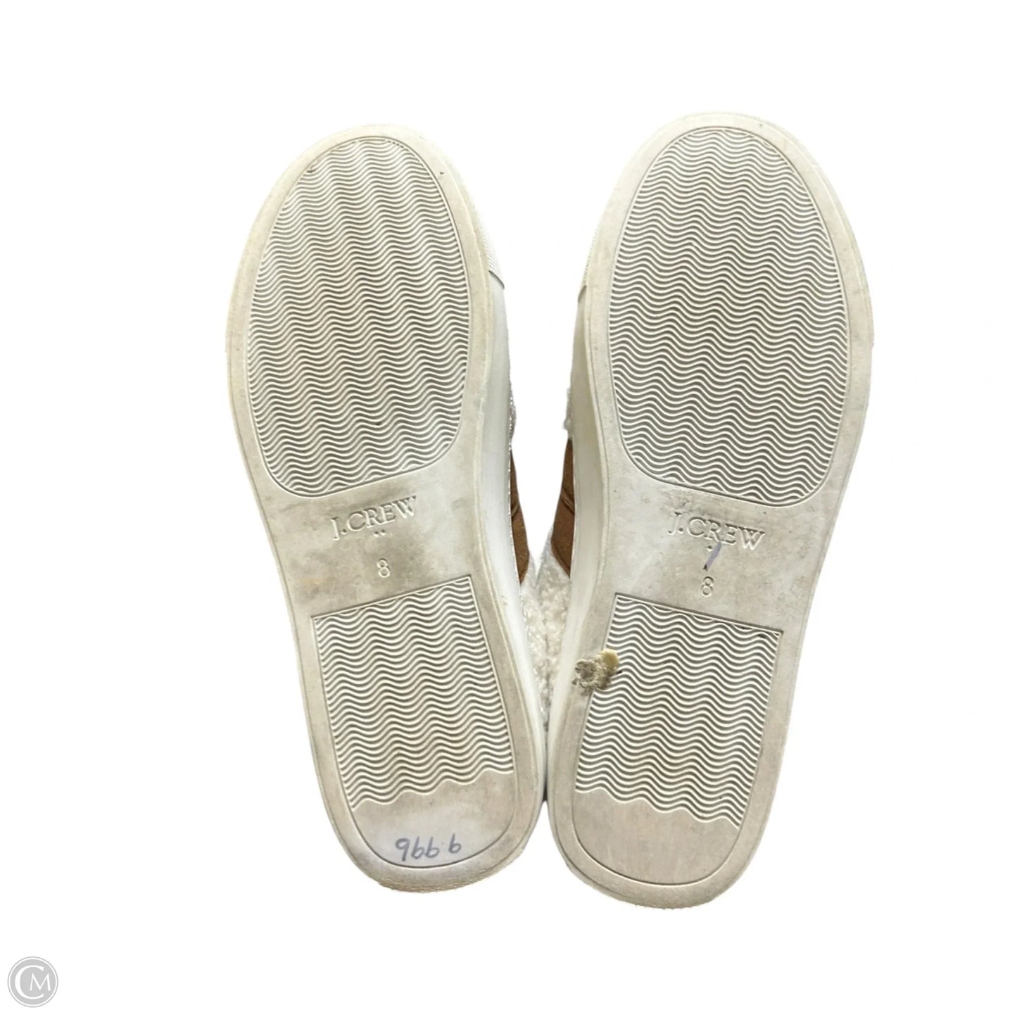 Shoes Sneakers By J. Crew In Cream & Tan, Size: 8