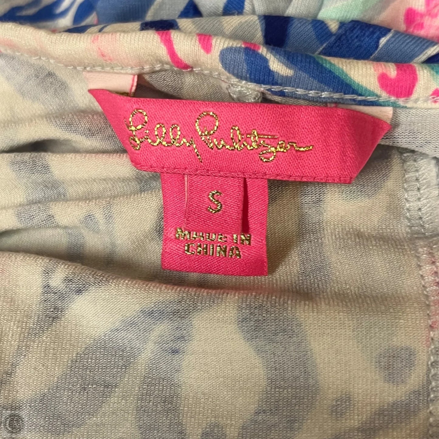 Dress Designer By Lilly Pulitzer In Blue & Pink, Size: S