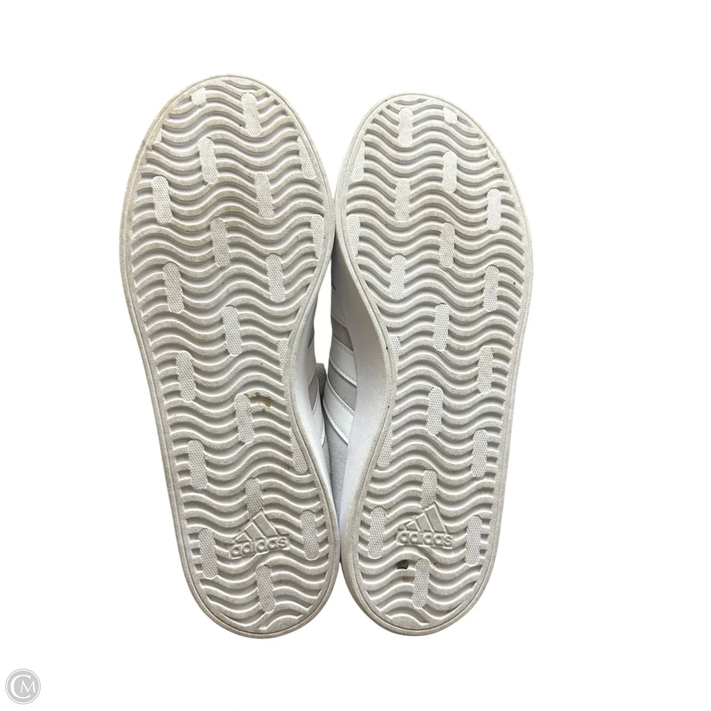 Shoes Sneakers By Adidas In Grey & White, Size: 8.5