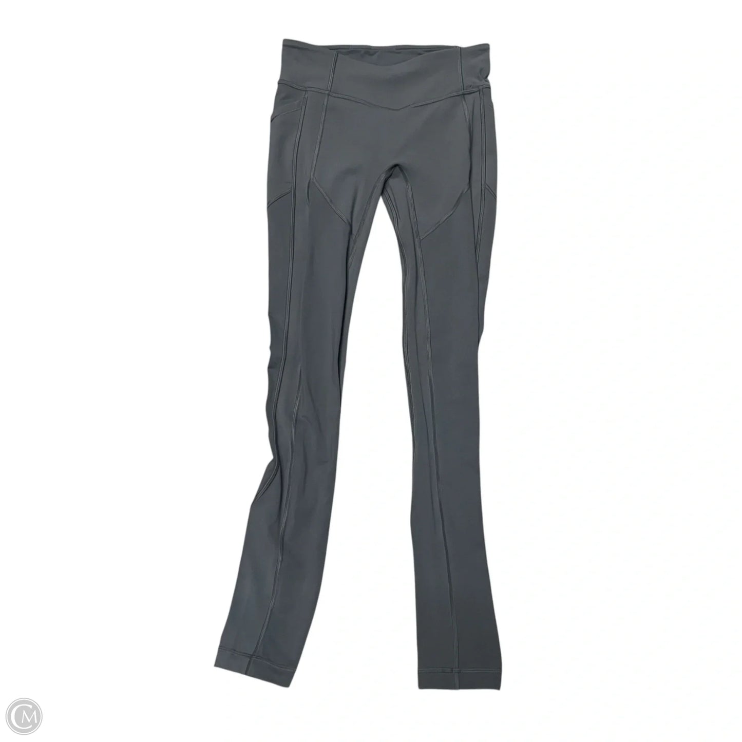 Athletic Leggings By Lululemon In Grey, Size: 2