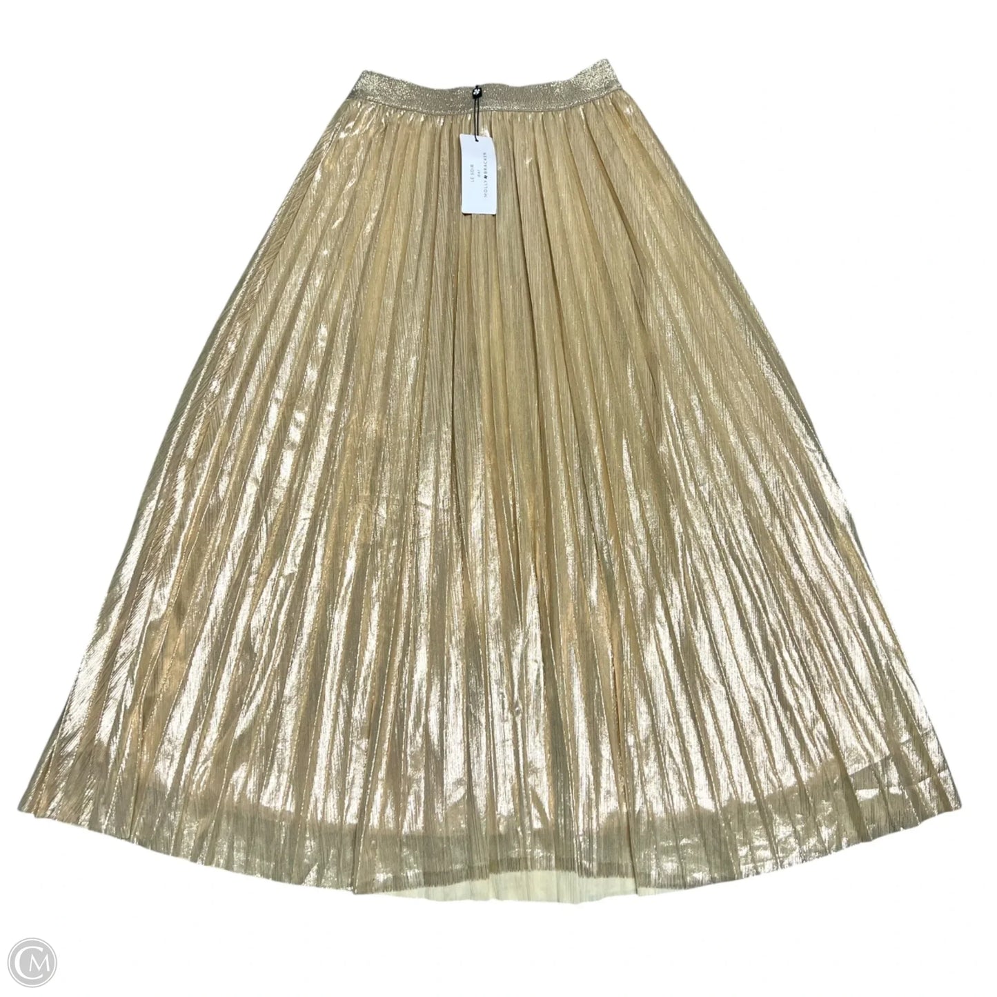 Skirt Maxi By Molly Bracken In Gold, Size: 0