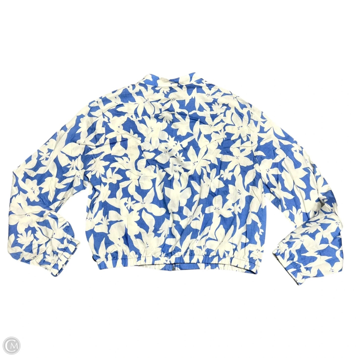 Jacket Other By Lili Sidonio In Blue & White, Size: S
