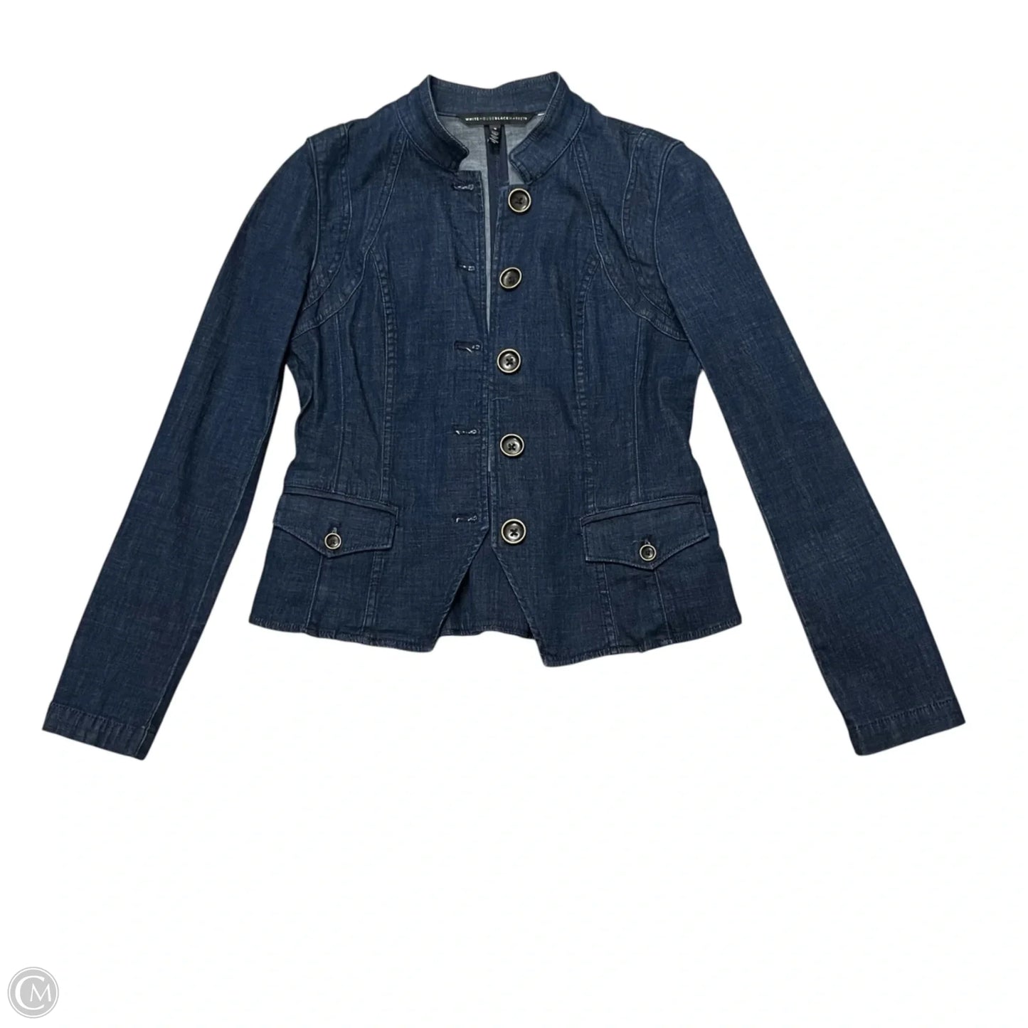 Jacket Denim By White House Black Market In Blue Denim, Size: Xs