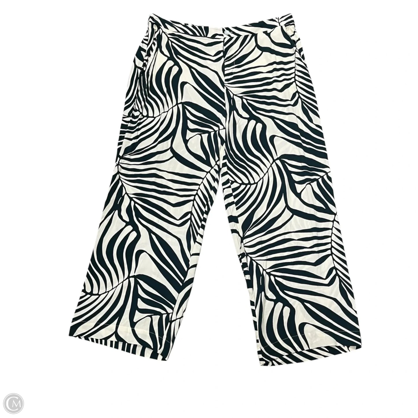 Pants Wide Leg By Sanctuary In Cream & Green, Size: 20