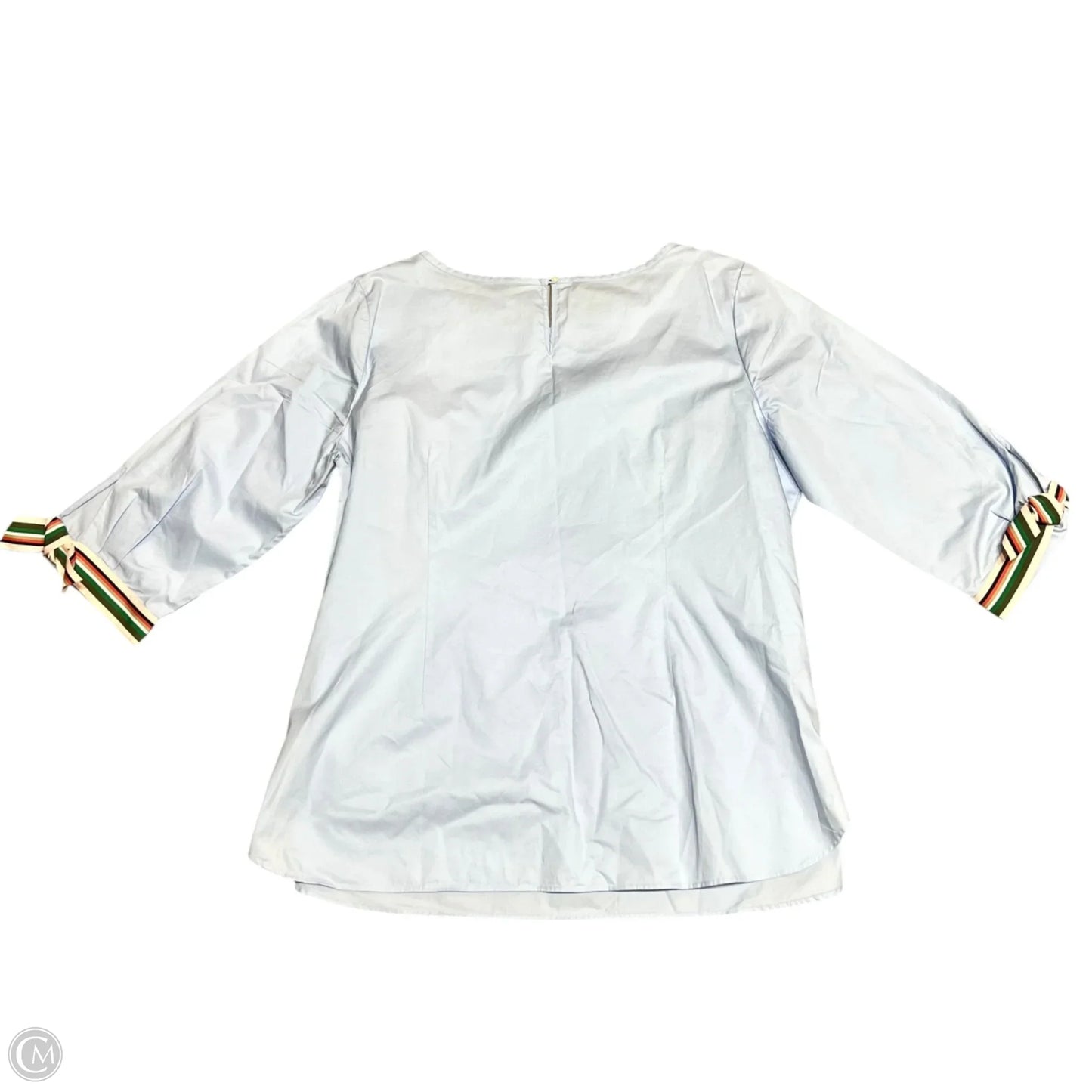 Top Short Sleeve By Talbots In Blue, Size: 2x
