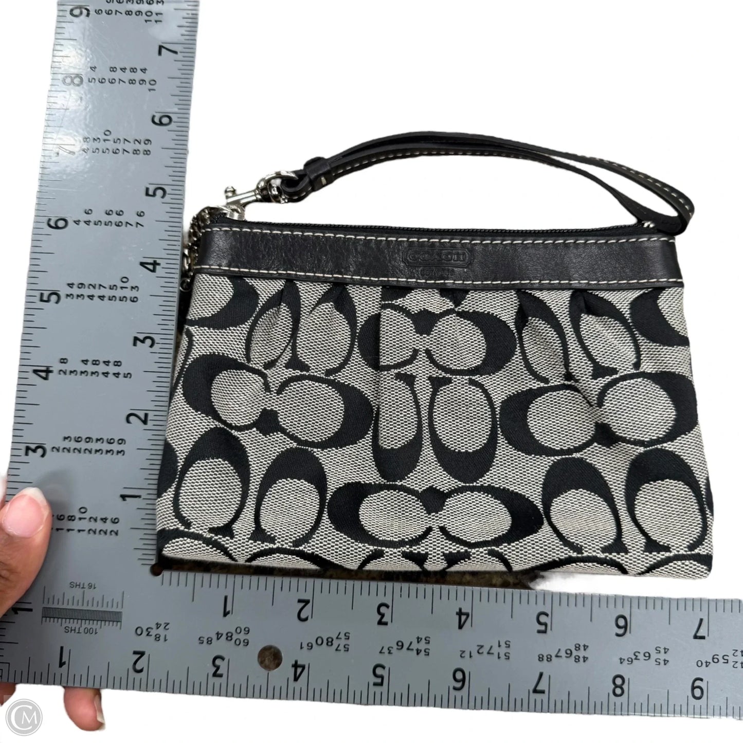 Wristlet Designer By Coach, Size: Small