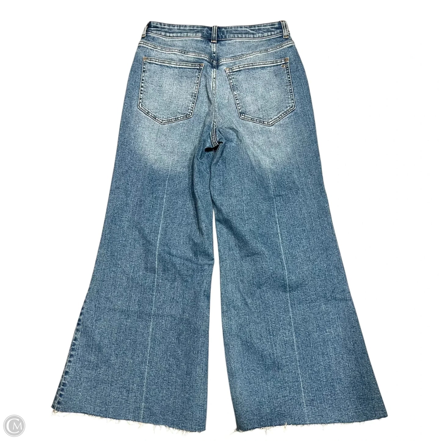 Jeans Flared By Madewell In Blue Denim, Size: 6