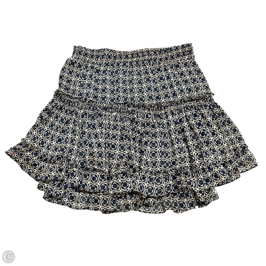 Skirt Designer By Misa In Blue & Tan, Size: 4