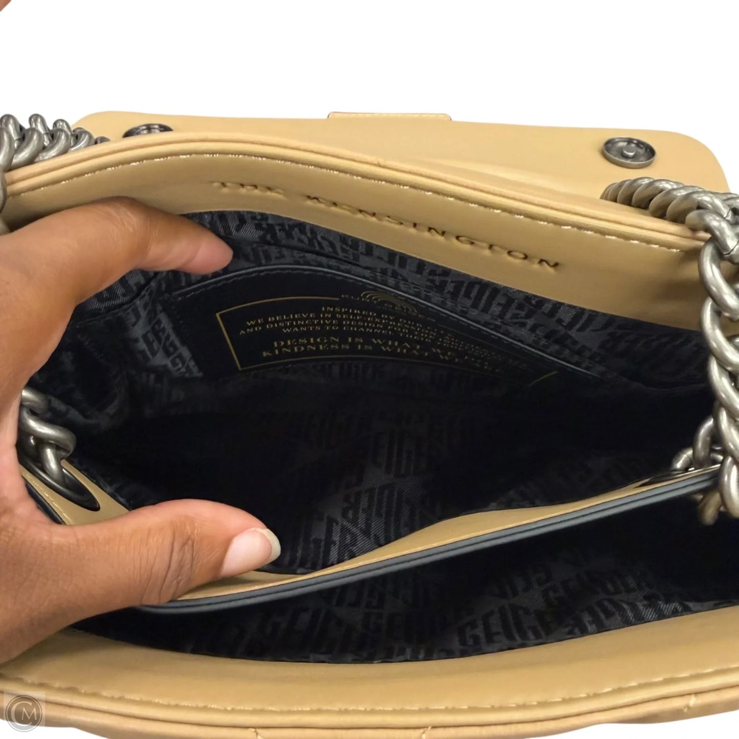 Handbag Designer By Kurt Geiger, Size: Medium