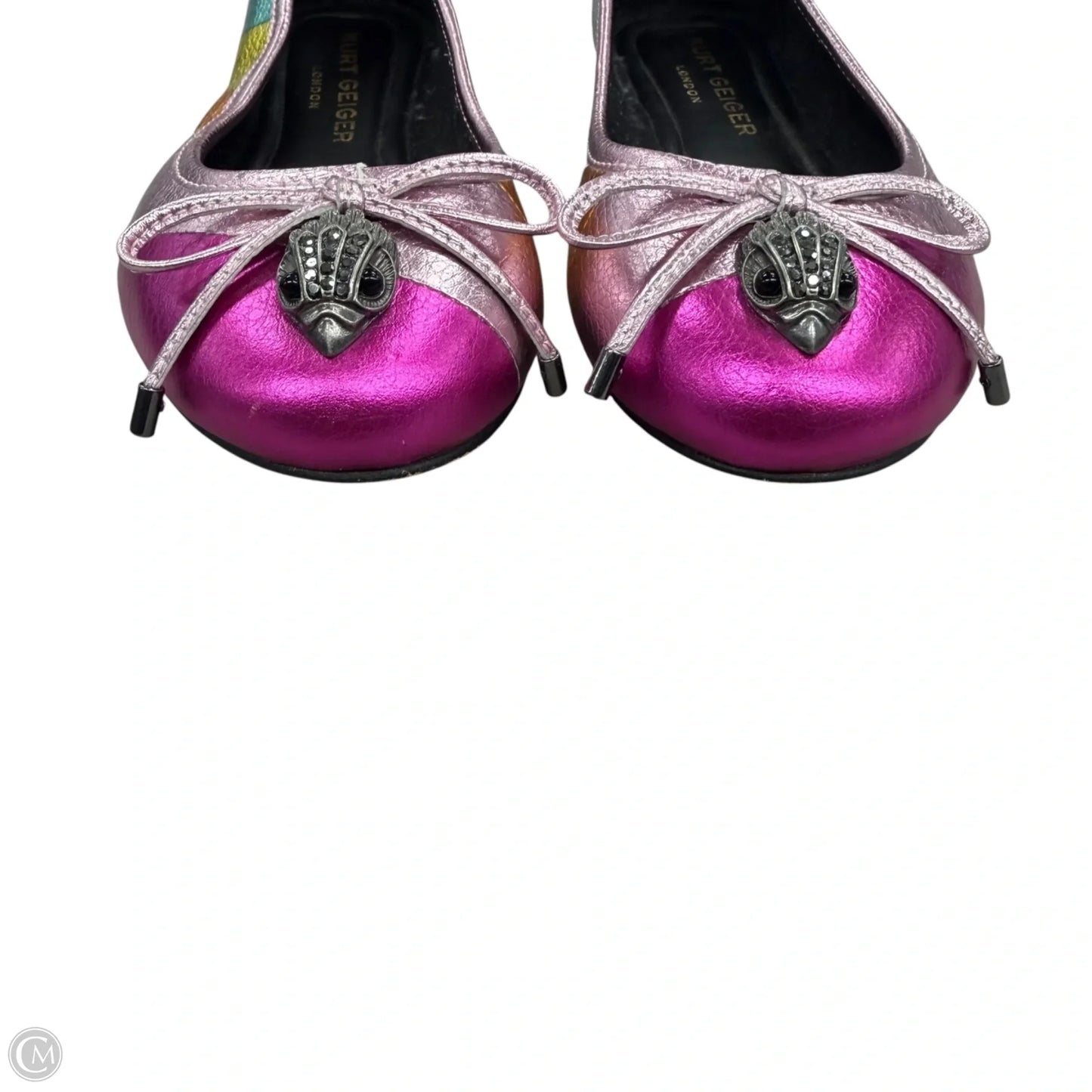 Shoes Designer By Kurt Geiger In Rainbow Print, Size: 5.5