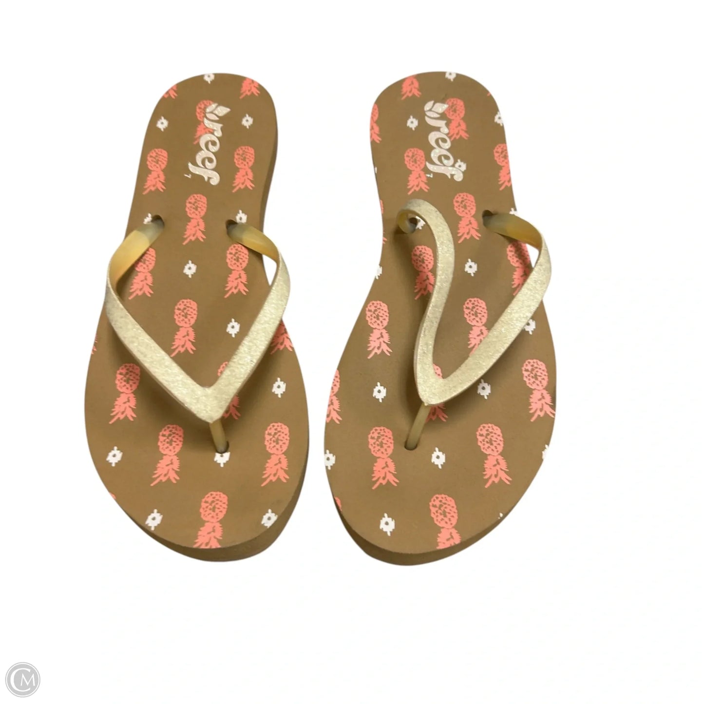 Sandals Flats By Reef In Tan, Size: 6