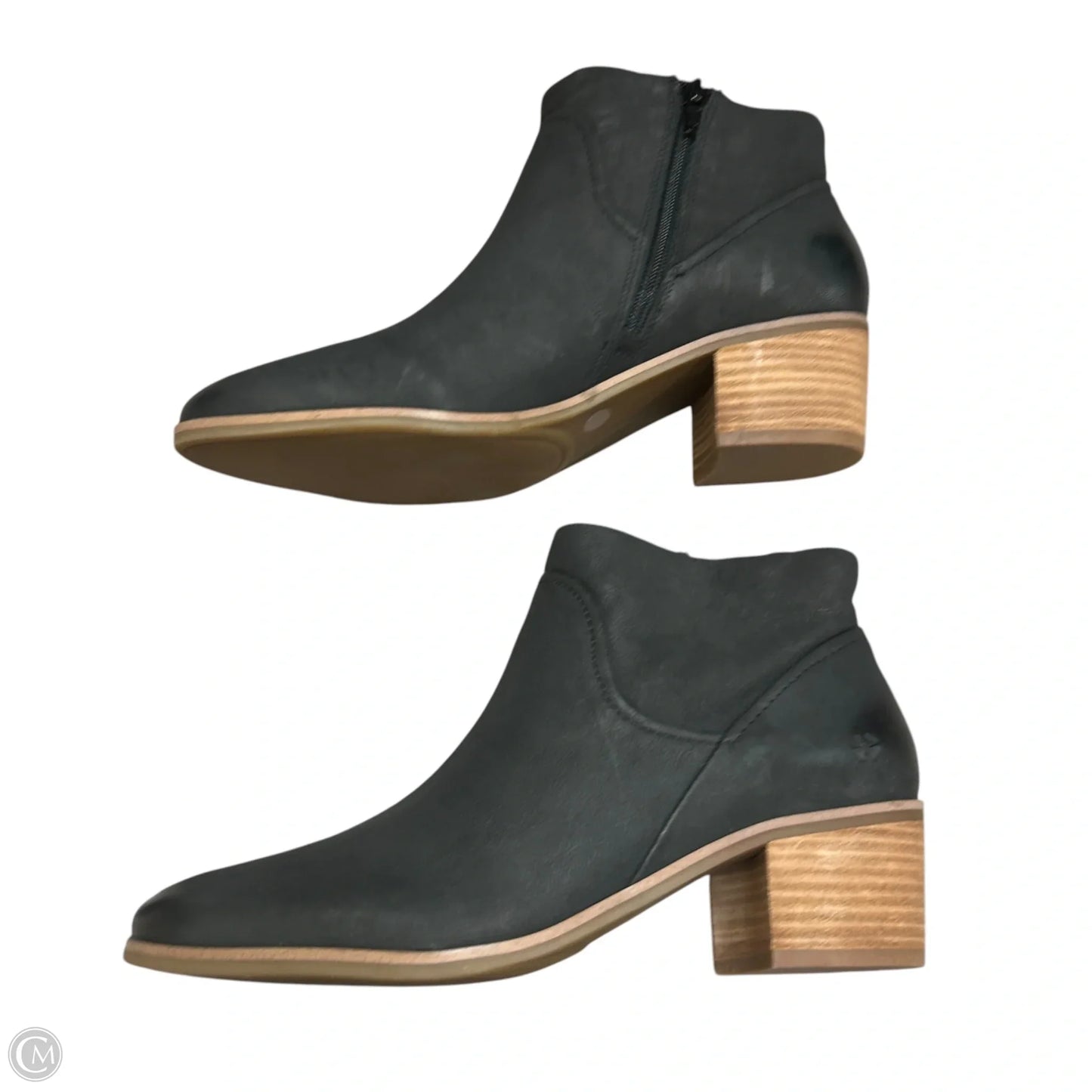 Boots Ankle Heels By Lucky Brand In Black, Size: 9.5