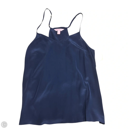 Top Sleeveless Designer By Lilly Pulitzer In Navy, Size: S