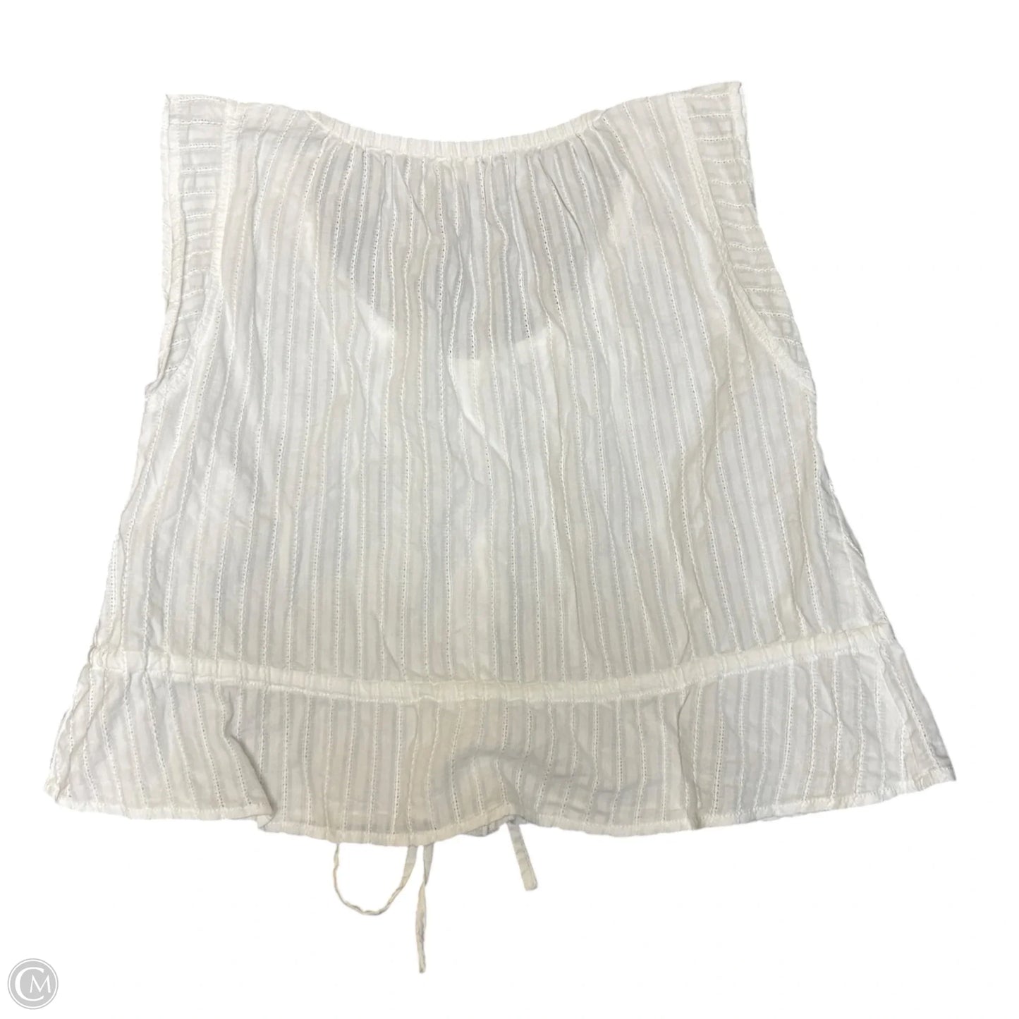 Top Sleeveless By Pilcro In White, Size: S