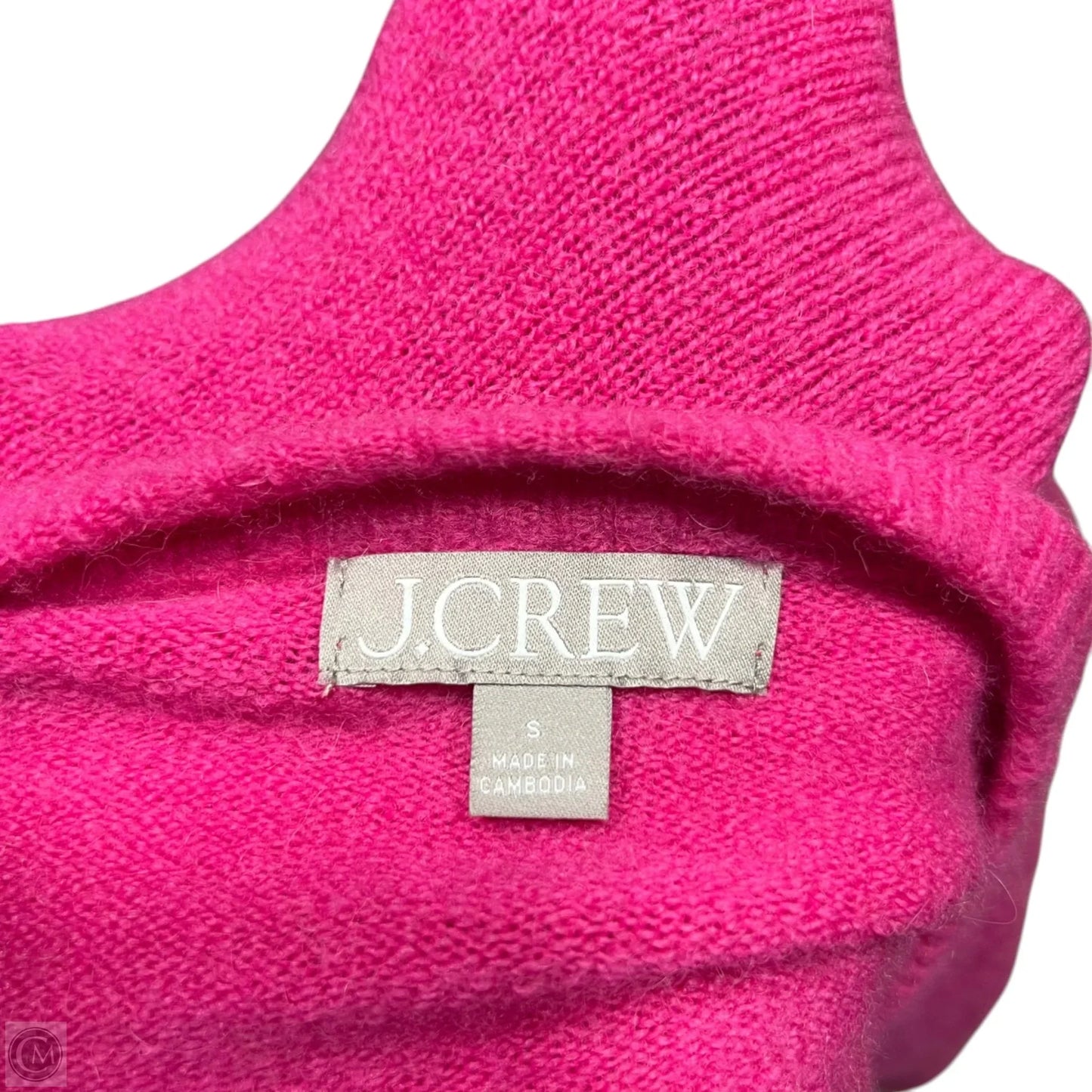 Sweater Cardigan By J. Crew In Pink, Size: S