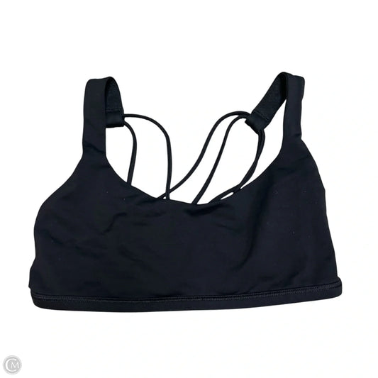 Athletic Bra By Lululemon In Black, Size: 6