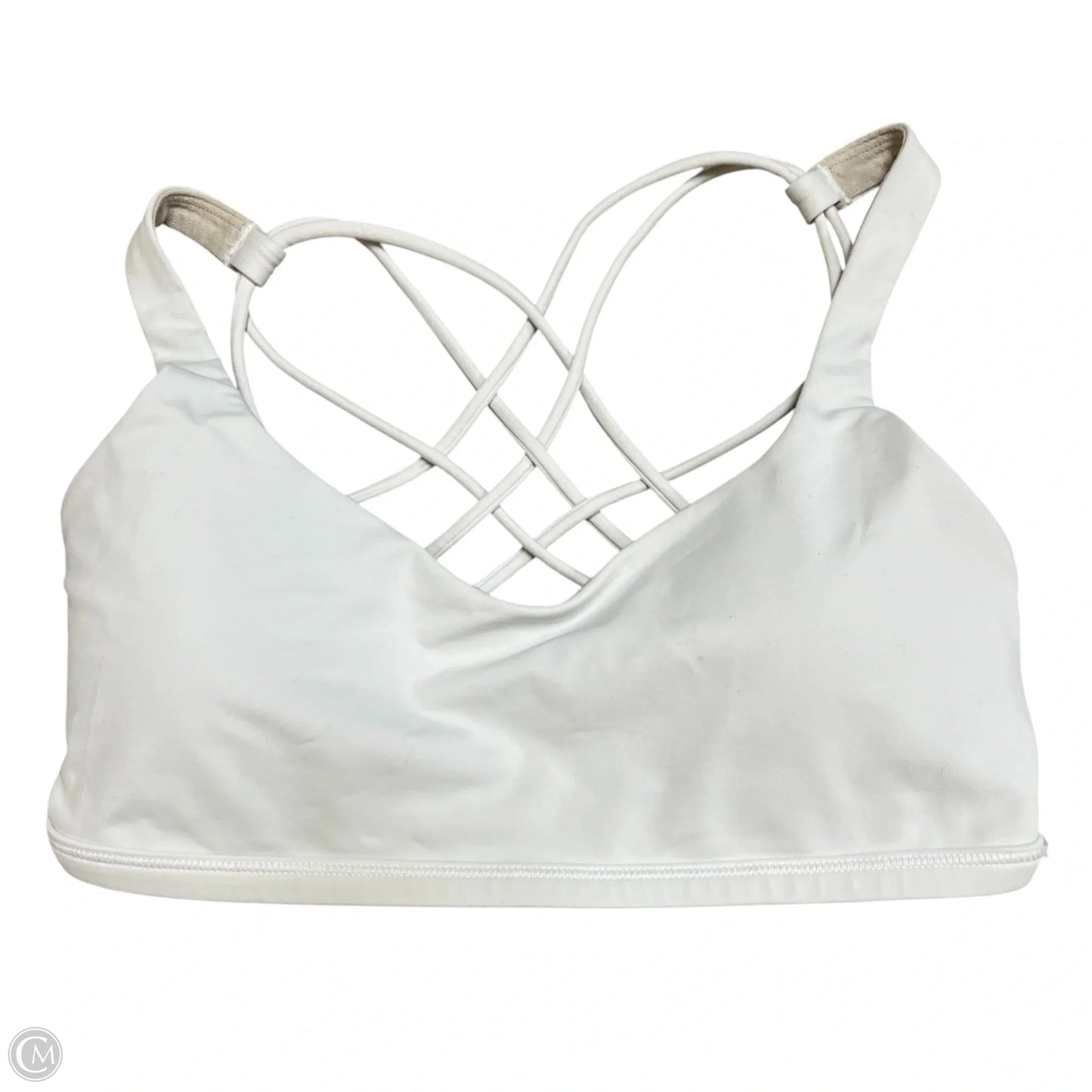 Athletic Bra By Lululemon In White