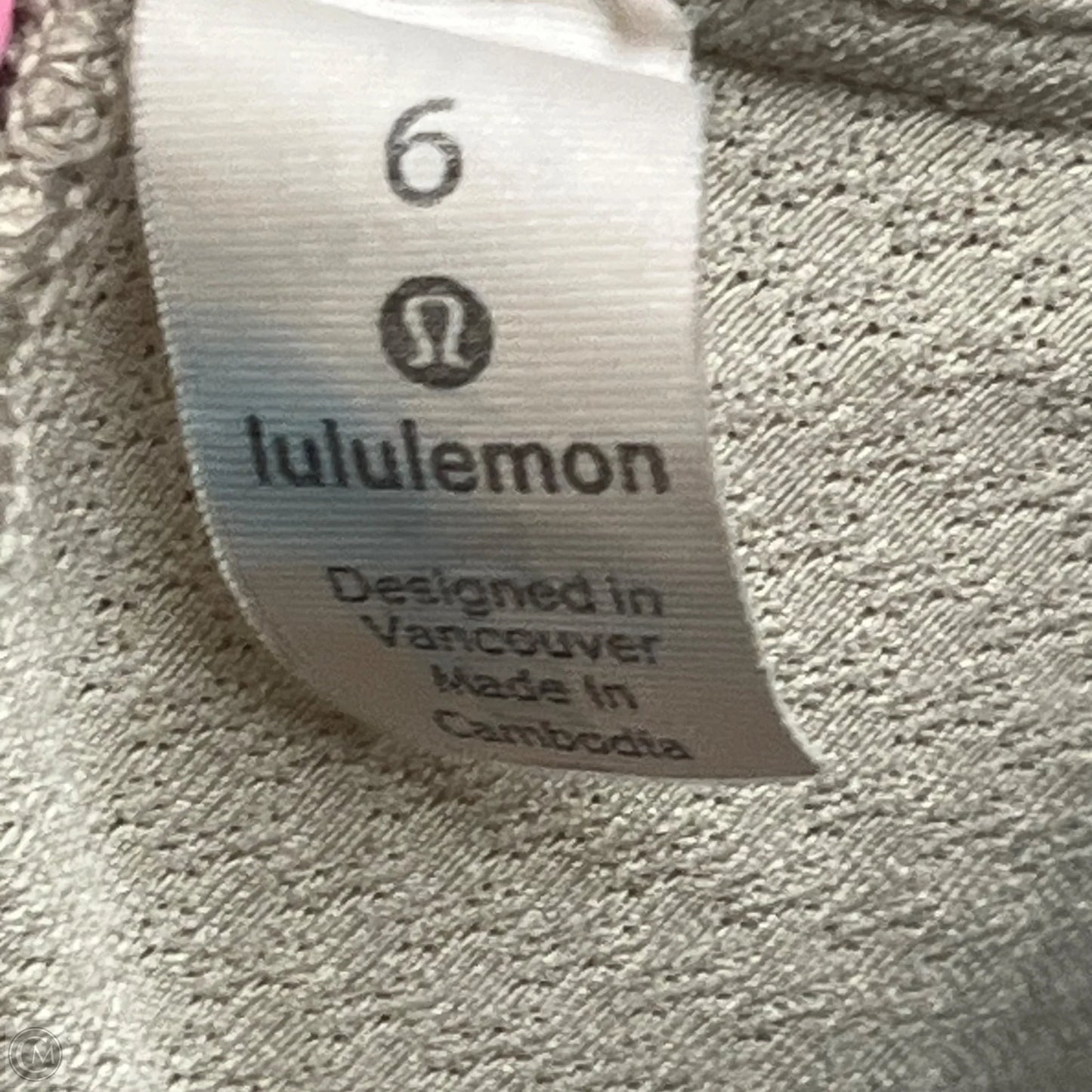 Athletic Bra By Lululemon In White