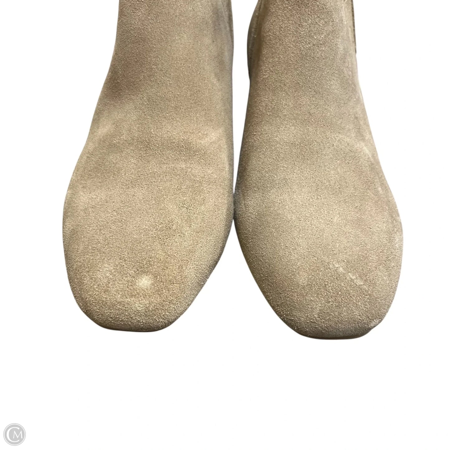 Boots Ankle Heels By Gentle Souls In Tan, Size: 8