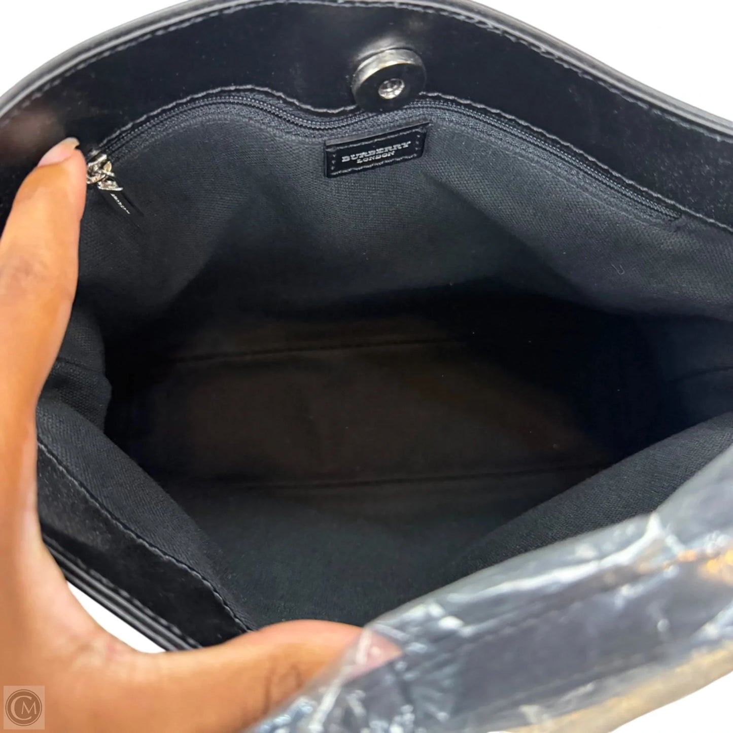 Handbag Luxury Designer By Burberry, Size: Medium