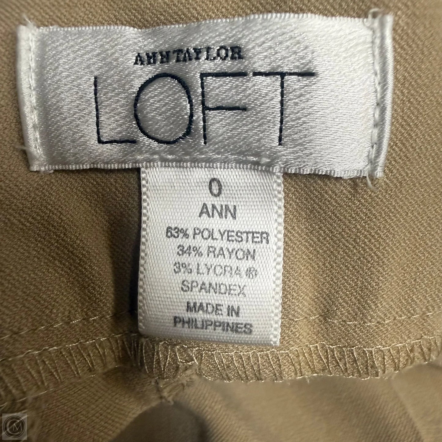 Pants Dress By Ann Taylor In Tan, Size: 0