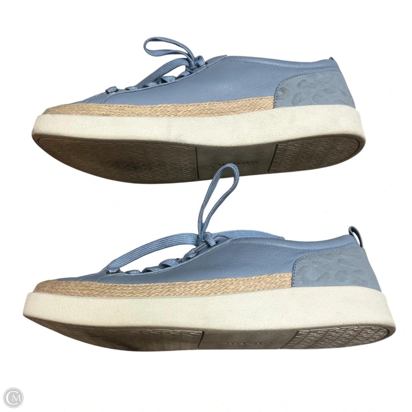 Shoes Sneakers By Vionic In Blue & Tan, Size: 9
