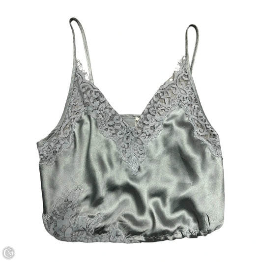 Top Sleeveless By Free People In Silver, Size: Sp