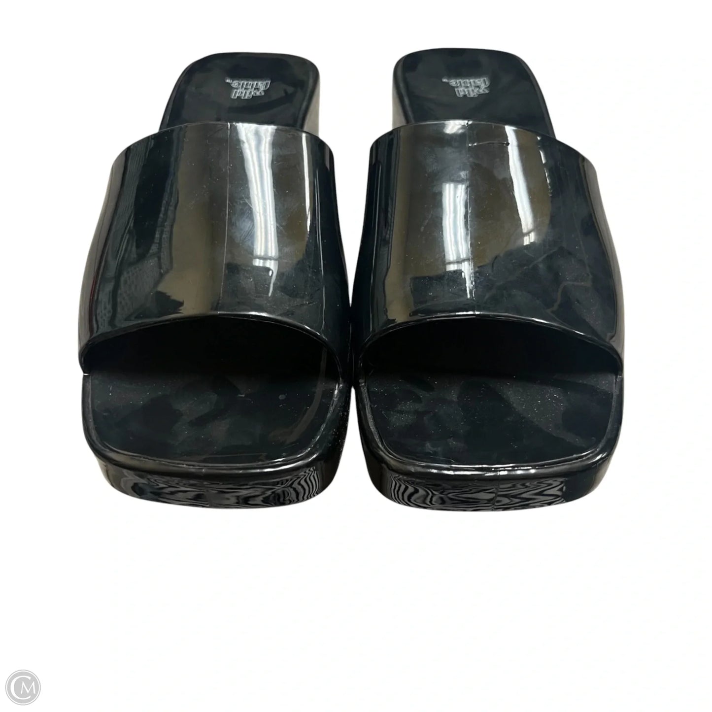 Sandals Heels Block By Wild Fable In Black, Size: 7