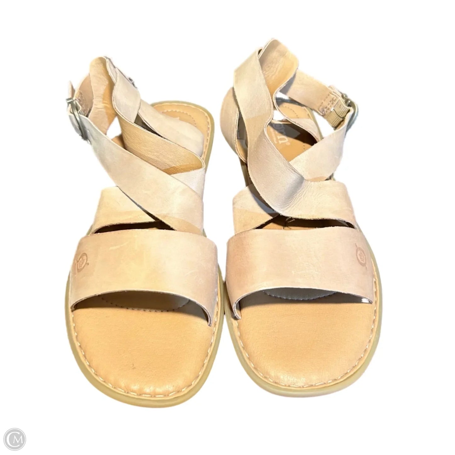 Shoes Flats By Born In Tan, Size: 9