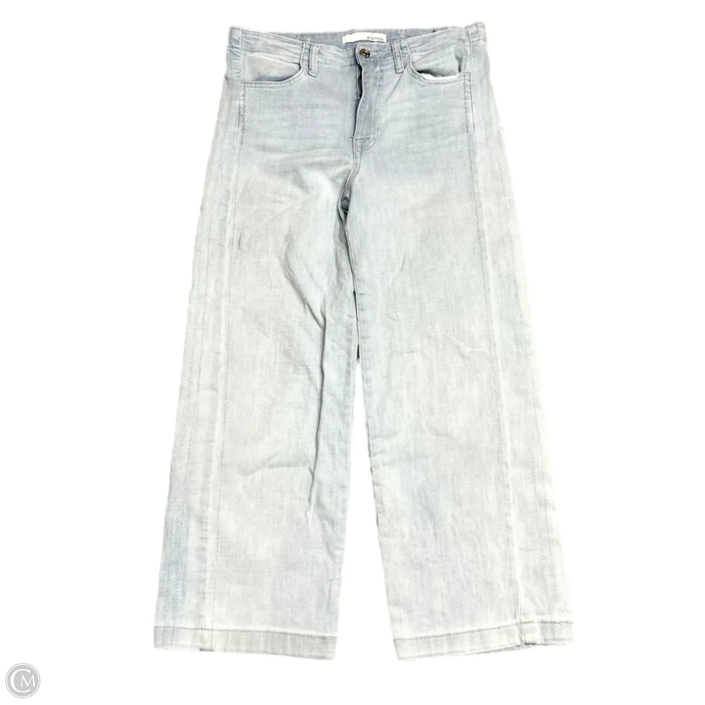 Jeans Wide Leg By Ella Moss In Blue Denim, Size: 8