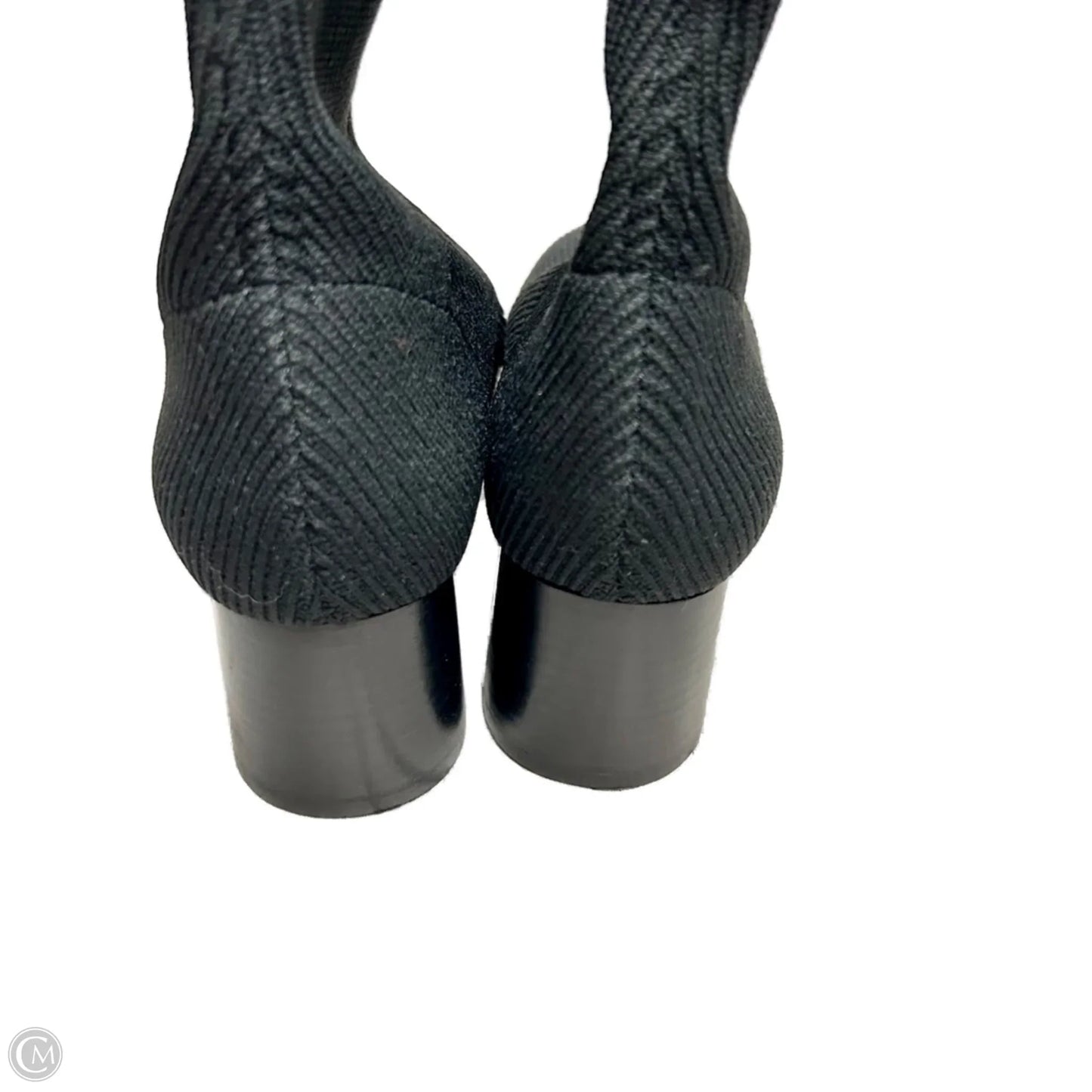 Boots Ankle Heels By Vince In Black, Size: 6