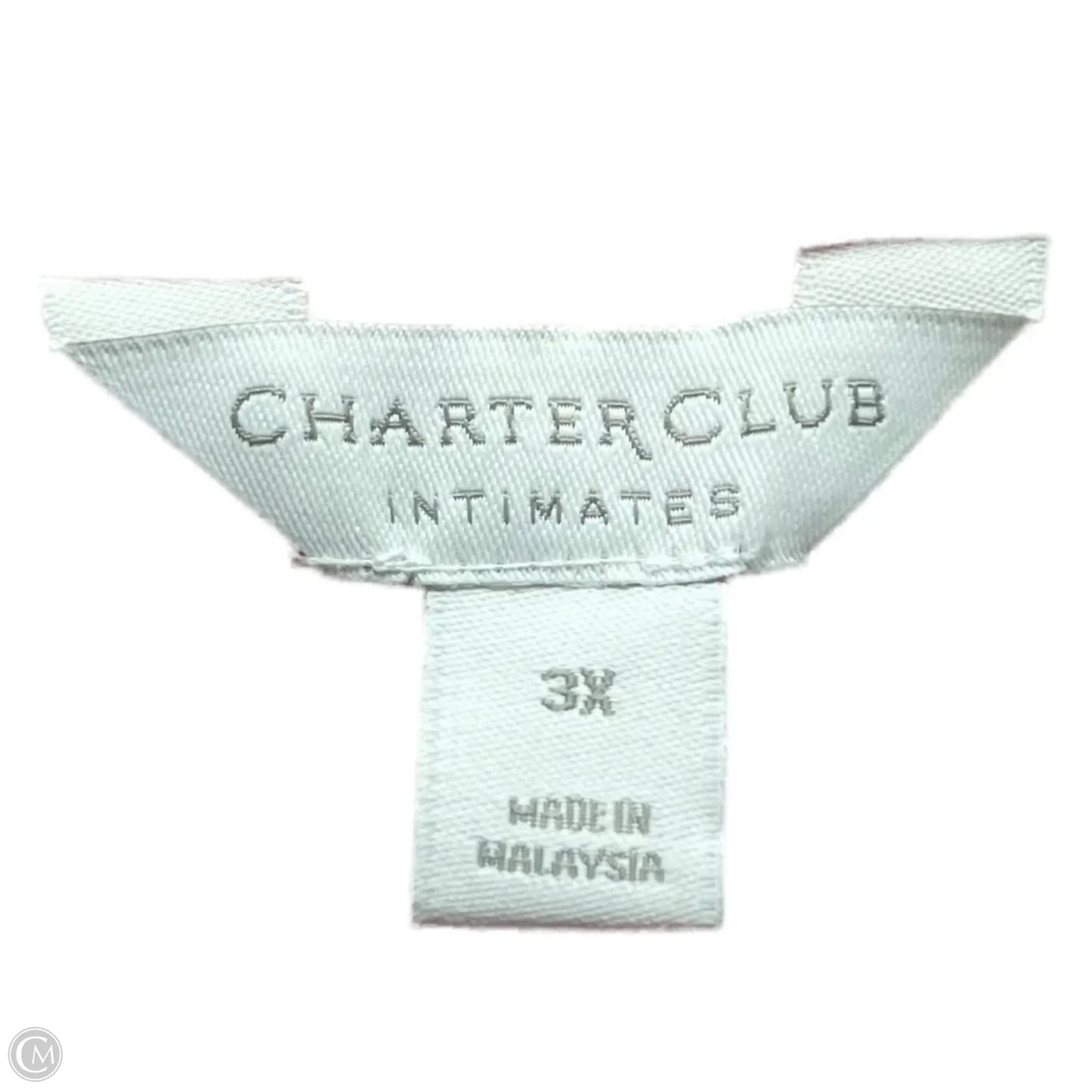 Pajamas 2pc By Charter Club In Pink, Size:  3x