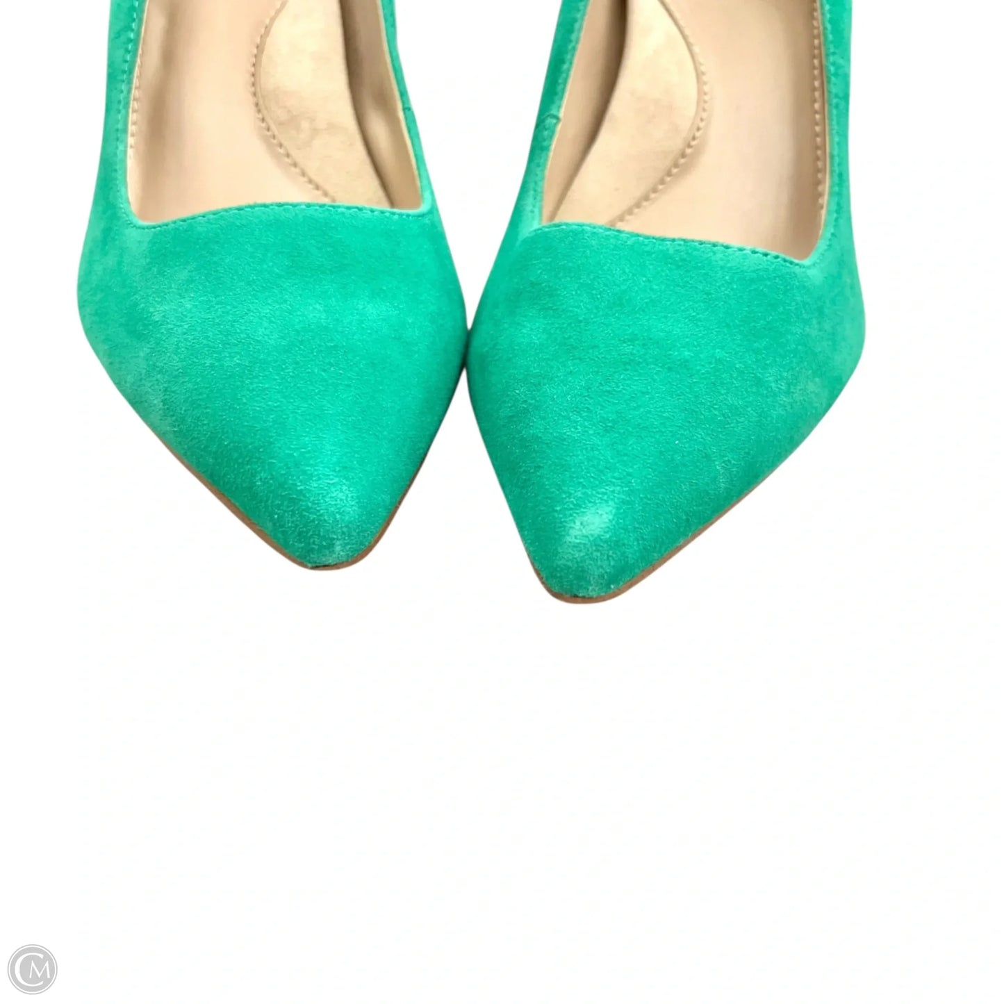 Shoes Heels Stiletto By Banana Republic In Green, Size: 7.5