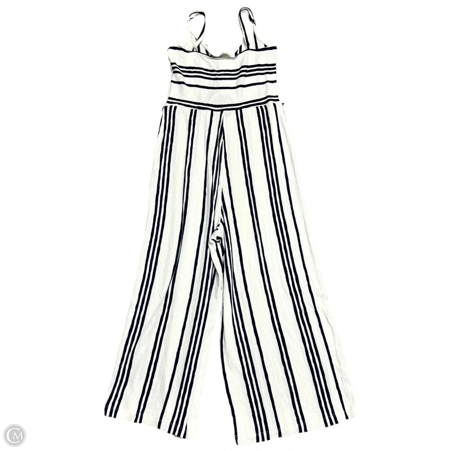 Jumpsuit By Love Tree In Blue & Cream, Size: S