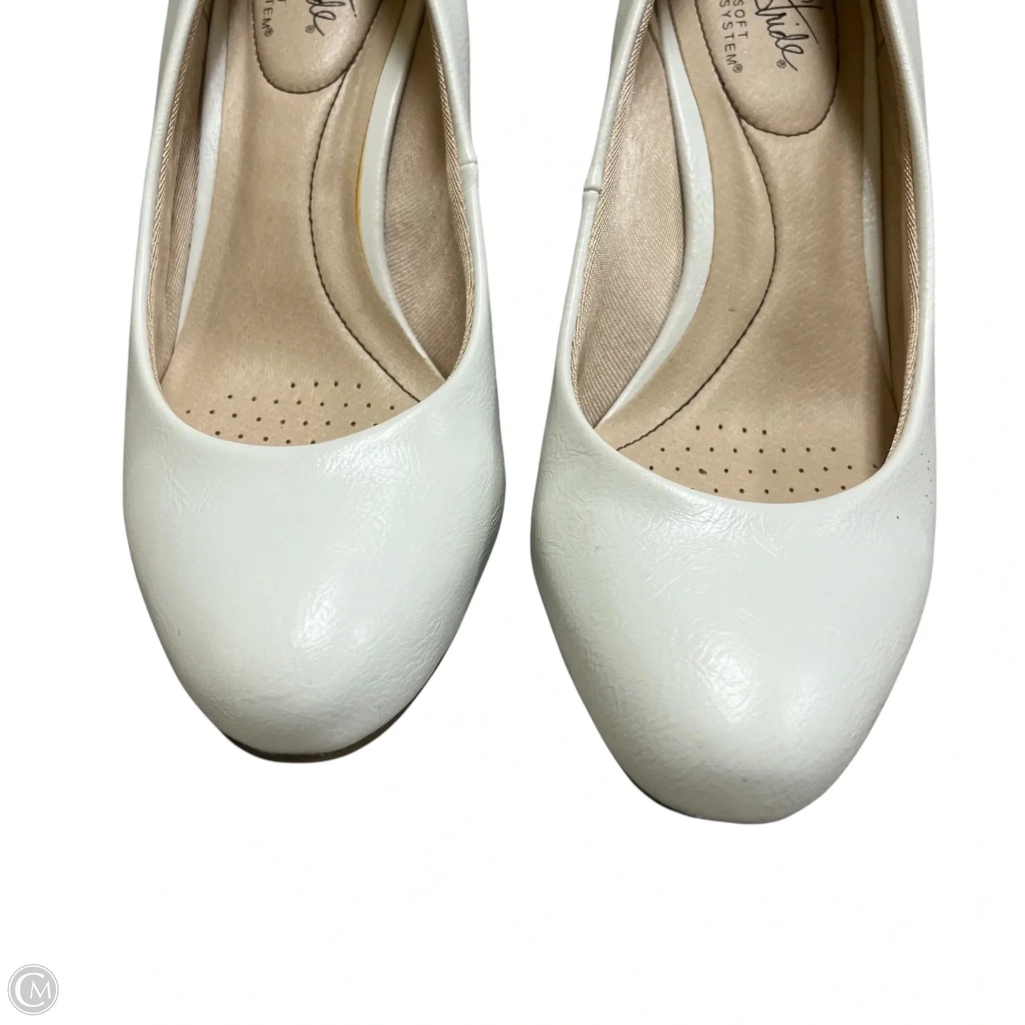 Shoes Heels Kitten By Life Stride In White, Size: 7.5
