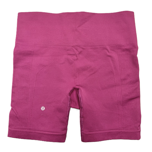 Athletic Shorts By Lululemon In Purple, Size: M