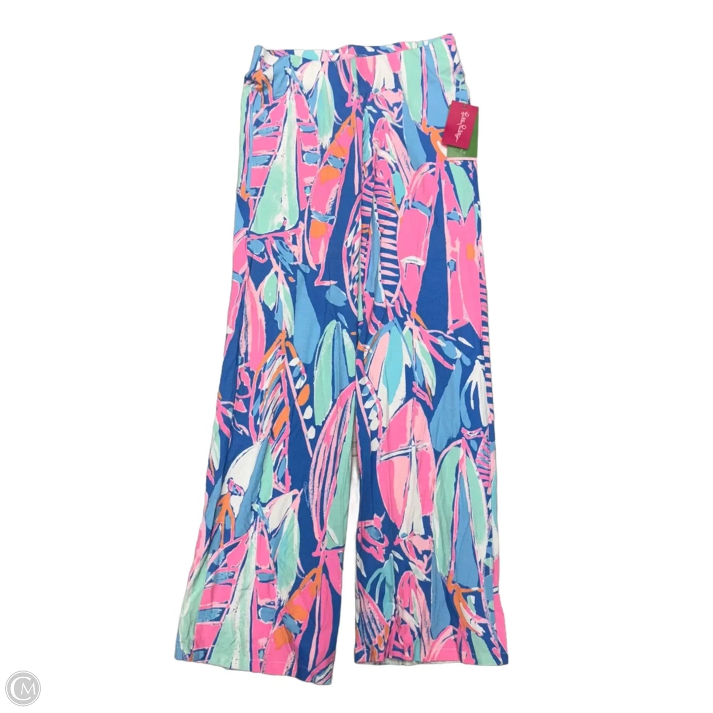 Pants Designer By Lilly Pulitzer In Blue & Orange, Size: Xxs