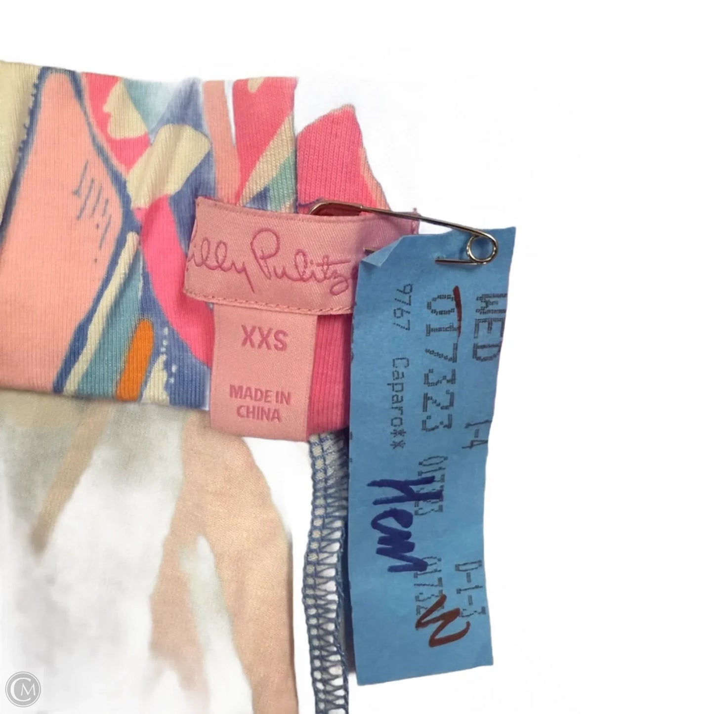 Pants Designer By Lilly Pulitzer In Blue & Orange, Size: Xxs