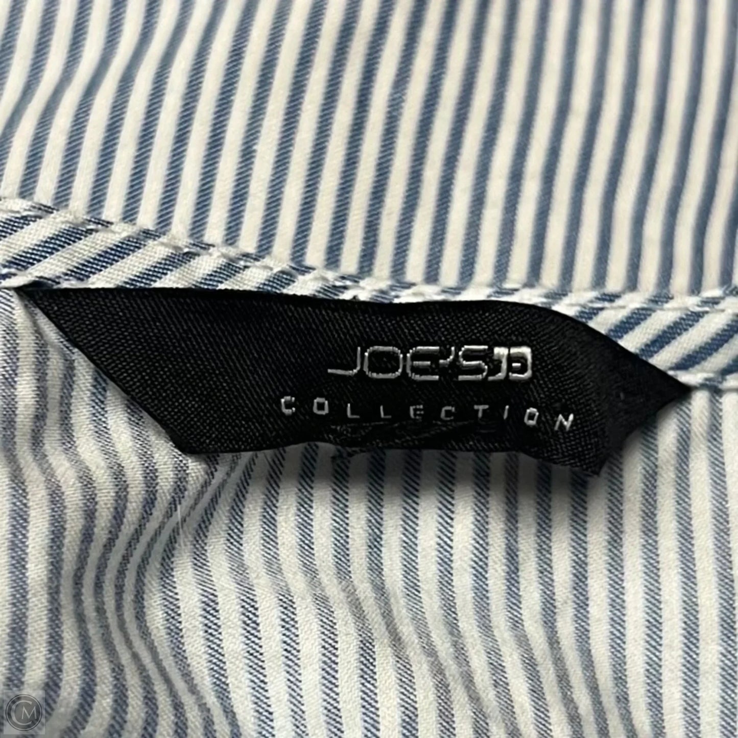 Top 3/4 Sleeve By Joes Jeans In Blue & White, Size: S